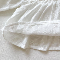 Load image into Gallery viewer, 2 Pieces Set Baby Girls Embroidered Tops And Flower Shorts Wholesale 230302279
