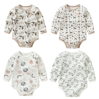Load image into Gallery viewer, Baby Unisex Animals Cartoon Print Rompers Wholesale 230302280
