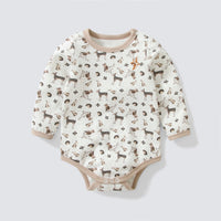 Load image into Gallery viewer, Baby Unisex Animals Cartoon Print Rompers Wholesale 230302280
