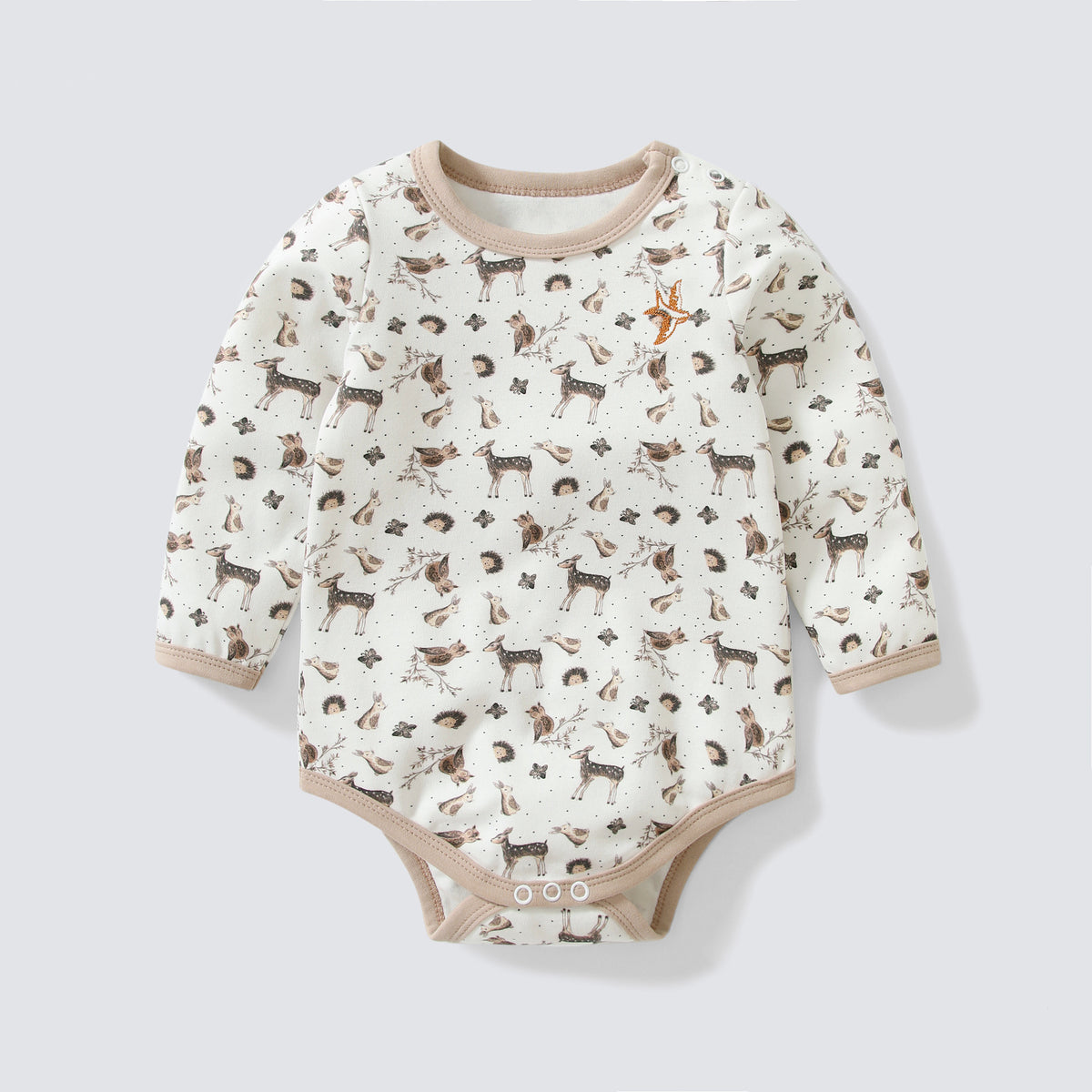 Baby Unisex Animals Cartoon Print Rompers Wholesale 230302280