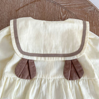 Load image into Gallery viewer, Baby Girls Cartoon Embroidered Rompers Wholesale 230302303
