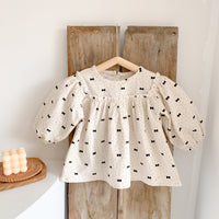 Load image into Gallery viewer, 2 Pieces Set Baby Girls Bow Print Tops And Shorts Wholesale 230302327
