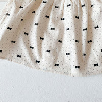 Load image into Gallery viewer, 2 Pieces Set Baby Girls Bow Print Tops And Shorts Wholesale 230302327
