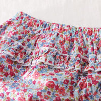 Load image into Gallery viewer, 2 Pieces Set Baby Girls Flower Fruit Print Tops And Shorts Wholesale 23030237
