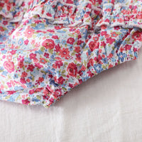 Load image into Gallery viewer, 2 Pieces Set Baby Girls Flower Fruit Print Tops And Shorts Wholesale 23030237
