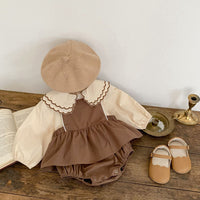 Load image into Gallery viewer, Baby Girls Color-blocking Tops Wholesale 230302399
