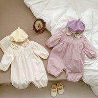 Load image into Gallery viewer, Baby Girls Flower Print Jumpsuits Wholesale 230302420
