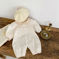 Load image into Gallery viewer, Baby Girls Flower Print Jumpsuits Wholesale 230302420
