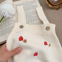 Load image into Gallery viewer, Baby Girls Crochet Embroidered Cardigan And Flower Tops And Rompers Wholesale 230302428
