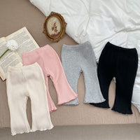 Load image into Gallery viewer, Baby Girls Solid Color Pants Wholesale 230302432
