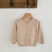 Load image into Gallery viewer, Baby Girls Cartoon Cardigan Knitwear Wholesale 230302448
