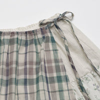 Load image into Gallery viewer, Baby Kid Girls Color-blocking Flower Checked Print Skirts Wholesale 230302494
