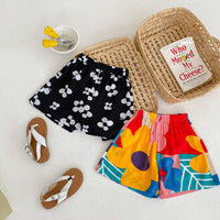 Load image into Gallery viewer, Baby Kid Girls Flower Print Shorts Wholesale 230302506
