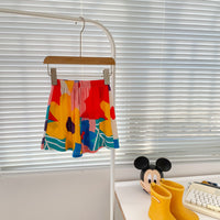 Load image into Gallery viewer, Baby Kid Girls Flower Print Shorts Wholesale 230302506

