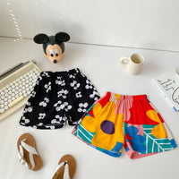 Load image into Gallery viewer, Baby Kid Girls Flower Print Shorts Wholesale 230302506
