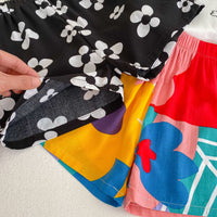Load image into Gallery viewer, Baby Kid Girls Flower Print Shorts Wholesale 230302506
