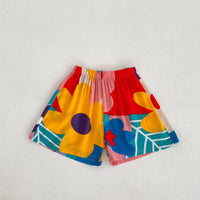 Load image into Gallery viewer, Baby Kid Girls Flower Print Shorts Wholesale 230302506
