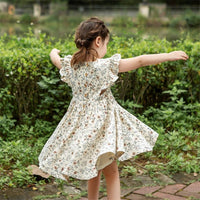 Load image into Gallery viewer, Baby Kid Girls Flower Print Dresses Wholesale 23030263
