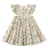 Load image into Gallery viewer, Baby Kid Girls Flower Print Dresses Wholesale 23030263
