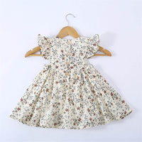 Load image into Gallery viewer, Baby Kid Girls Flower Print Dresses Wholesale 23030263

