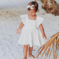 Load image into Gallery viewer, Baby Kid Girls Solid Color Dresses Wholesale 23030265
