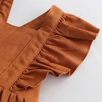 Load image into Gallery viewer, Baby Kid Girls Solid Color Dresses Wholesale 23030265
