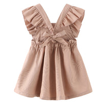 Load image into Gallery viewer, Baby Kid Girls Solid Color Dresses Wholesale 23030265
