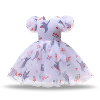 Load image into Gallery viewer, Baby Kid Girls Solid Color Flower Dressy Dresses Princess Dresses Wholesale 23030283
