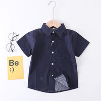 Load image into Gallery viewer, Baby Kid Boys Checked Shirts Wholesale 23030302
