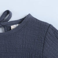 Load image into Gallery viewer, 2 Pieces Set Baby Unisex Solid Color Tops And Shorts Wholesale 23030304
