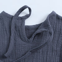 Load image into Gallery viewer, 2 Pieces Set Baby Unisex Solid Color Tops And Shorts Wholesale 23030304
