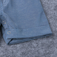 Load image into Gallery viewer, 2 Pieces Set Baby Boys Solid Color Bow Rompers Wholesale 23030305
