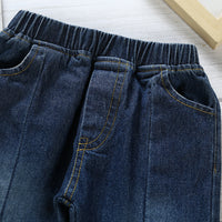 Load image into Gallery viewer, 2 Pieces Set Baby Kid Girls Muslin&amp;Ribbed Tops And Solid Color Pants Wholesale 23030308
