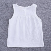 Load image into Gallery viewer, 2 Pieces Set Baby Kid Girls Solid Color Tank Tops And Shorts Wholesale 23030310
