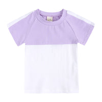 Load image into Gallery viewer, 2 Pieces Set Baby Kid Girls Color-blocking T-Shirts And Skirts Wholesale 230303109
