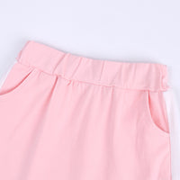 Load image into Gallery viewer, 2 Pieces Set Baby Kid Girls Color-blocking T-Shirts And Skirts Wholesale 230303109
