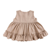 Load image into Gallery viewer, 2 Pieces Set Baby Girls Solid Color Dresses And Shorts Wholesale 230303137
