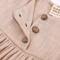 Load image into Gallery viewer, 2 Pieces Set Baby Girls Solid Color Dresses And Shorts Wholesale 230303137
