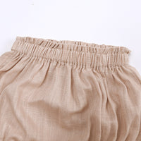 Load image into Gallery viewer, 2 Pieces Set Baby Girls Solid Color Dresses And Shorts Wholesale 230303137
