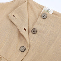 Load image into Gallery viewer, 2 Pieces Set Baby Girls Solid Color Tank Tops And Shorts Wholesale 230303138
