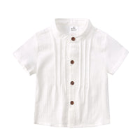 Load image into Gallery viewer, 2 Pieces Set Baby Kid Boys Birthday Solid Color Tops And Rompers Wholesale 230303139
