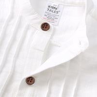 Load image into Gallery viewer, 2 Pieces Set Baby Kid Boys Birthday Solid Color Tops And Rompers Wholesale 230303139
