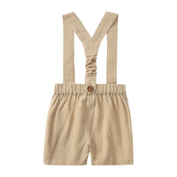 Load image into Gallery viewer, 2 Pieces Set Baby Kid Boys Birthday Solid Color Tops And Rompers Wholesale 230303139
