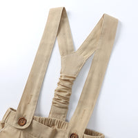 Load image into Gallery viewer, 2 Pieces Set Baby Kid Boys Birthday Solid Color Tops And Rompers Wholesale 230303139
