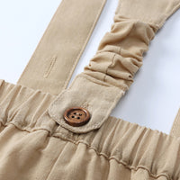 Load image into Gallery viewer, 2 Pieces Set Baby Kid Boys Birthday Solid Color Tops And Rompers Wholesale 230303139
