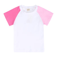 Load image into Gallery viewer, 2 Pieces Set Baby Kid Unisex Color-blocking T-Shirts And Shorts Wholesale 23030314
