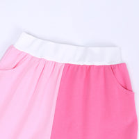 Load image into Gallery viewer, 2 Pieces Set Baby Kid Unisex Color-blocking T-Shirts And Shorts Wholesale 630713513
