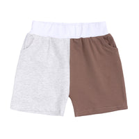 Load image into Gallery viewer, 2 Pieces Set Baby Kid Unisex Color-blocking T-Shirts And Shorts Wholesale 23030314
