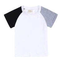 Load image into Gallery viewer, 2 Pieces Set Baby Kid Unisex Color-blocking T-Shirts And Shorts Wholesale 23030314
