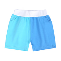 Load image into Gallery viewer, 2 Pieces Set Baby Kid Unisex Color-blocking T-Shirts And Shorts Wholesale 630713513
